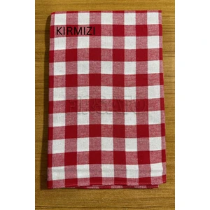 Renkli Kare Desenli Masa Örtüsü 160X160CM