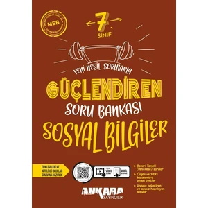 Ankara Yayıncılık 7.Sınıf  Sosyal Bilgiler Güçlendiren Soru Bankası
