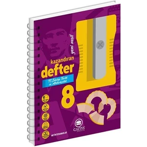 Çanta Yayınları 8.Sınıf T.C. Inkılap Tarihi Ve Atatürkçülük Okula Yardımcı Kazandıran Defter