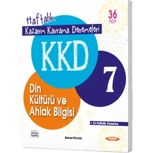 Kurmay Yayınları 7.Sınıf 2023 Din Kültürü Kazanım Kavrama Denemeleri 36 Fasikül