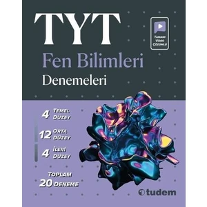 Mega Kitap Tudem Tyt Fen Bilimler Denemeleri 2023