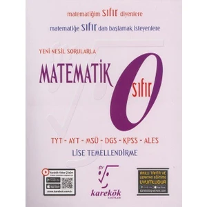 Karekök Yayıncılık Yeni Nesil Sorularla Matematik Sıfır