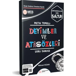 Paragrafın Şifresi Yayınları 2022 Deyimler ve Atasözleri Soru Bankası