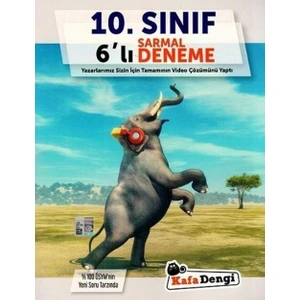 Kafa dengi Yayınları 10. Sınıf Sarmal 6'lı Deneme