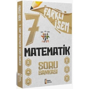 İSEM Yayıncılık 7. Sınıf Farklı Matematik Soru Bankası