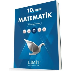 Limit Yayınları 10. Sınıf Matematik Konu Anlatım Föyleri - Selahattin Ölmez