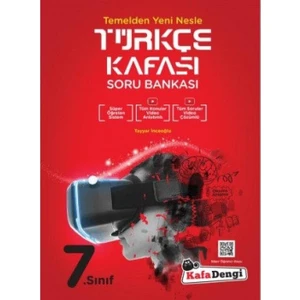 Kafa Dengi Yayınları 7.Sınıf Türkçe Kafası Soru Bankası (Tümü Video Çözümlü)