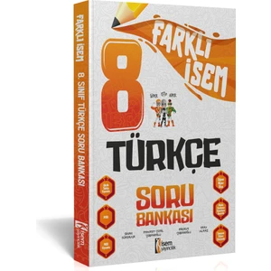 İSEM Yayıncılık 2024 Farklı 8. Sınıf Türkçe Soru Bankası