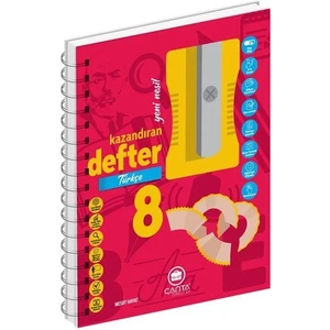 Çanta Yayınları Yayınları 8.Sınıf Türkçe Okula Yardımcı Kazandıran Defter