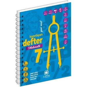 Çanta Yayınları 7. Sınıf Defter Hazırlayan Matematik Branş Defterler