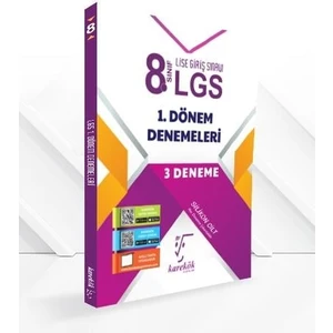 Karekök Yayıncılık 8. Sınıf LGS 1. Dönem Denemeleri
