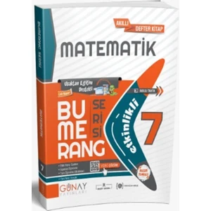 Günay Yayınları Gün&Ay Yayınları Bumerang Matematik Etkinlikli Kitap