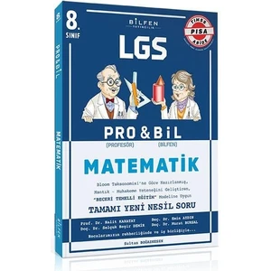 Bilfen Yayınları 8. Sınıf Matematik 8 Pro&Bıl Soru Bankası