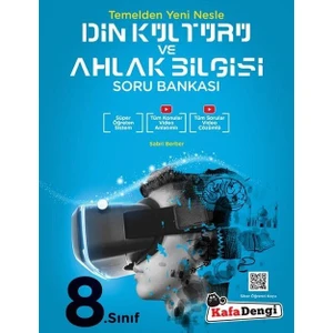 Kafa Dengi Yayınları 8.Sınıf Din Kültürü ve Ahlak Bilgisi Soru Bankası