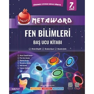 Nartest Yayınevi 7. Sınıf Fen Bilimleri Metaword Baş Ucu Kitabı