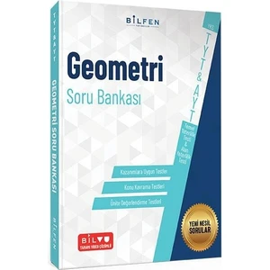Bilfen Yayınları 12. Sınıf TYT - AYT Geometri Soru Bankası Yeni