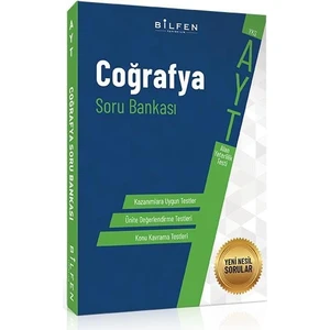 Bilfen Yayınları 12. Sınıf AYT Coğrafya Soru Bankası