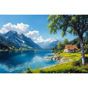 Manzara Dekoratif Kanvas Tablo