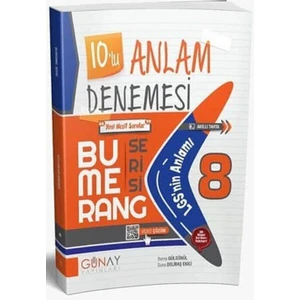 Günay Yayınları Gün&Ay Yayınları Bumerang 10'lu Anlam Denemesi
