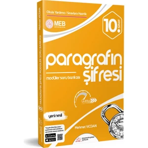 Paragrafın Şifresi Yayınları 10.Sınıf 2022 Nesil Paragraf Modüler Soru Bankası