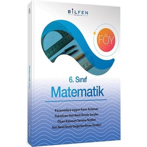 Bilfen Yayınları 6. Sınıf Matematik Föy