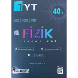 Kafa Dengi Yayınları TYT Fizik 40 Lı Branş Denemesi