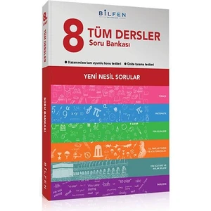Bilfen Yayınları 8. Sınıf Tüm Dersler Soru Bankası
