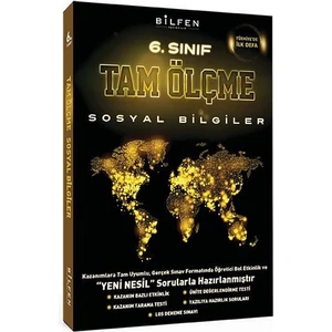 Bilfen Yayınları 6. Sınıf Sosyal Bilgiler Tam Ölçme