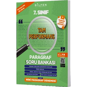 Bilfen Yayınları 7. Sınıf Paragraf Soru Bankası