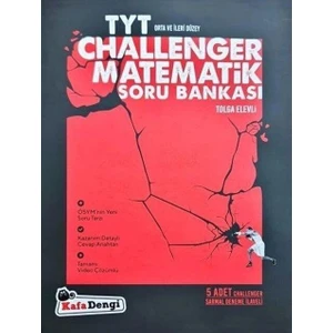 Kafa Dengi Yayınları TYT Challenger Matematik Soru Bankası (Tümü Video Çözümlü)