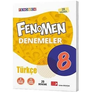 Gama Yayınları 8. Sınıf Fenomen Türkçe Yeni Nesil 12 Genel Deneme 2020