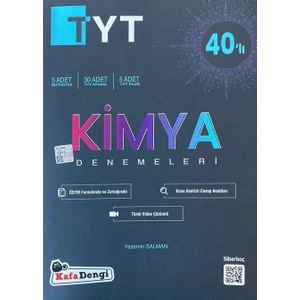 Kafa Dengi Yayınları TYT Kimya 40 Lı Branş Denemesi