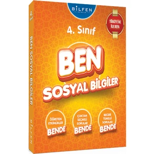 Bilfen Yayınları 4. Sınıf Ben Sosyal Bilgiler