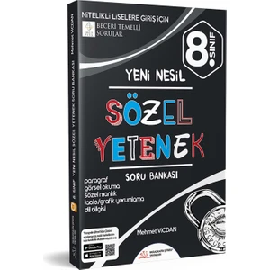Paragrafın Şifresi Yayınları 8.Sınıf Sözel Yetenek Soru Bankası