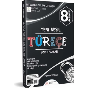 Paragrafın Şifresi Yayınları 8.Sınıf LGS Türkçe Nesil Soru Bankası 2020