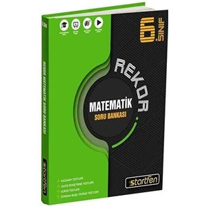 Startfen Yayınları 6. Sınıf Matematik Rekor Soru Bankası