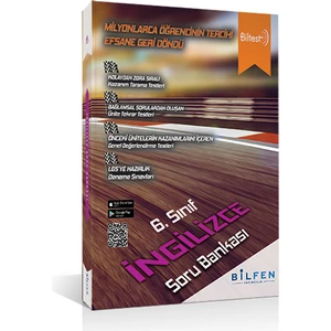 Bilfen Yayınları 6. Sınıf Biltest Ingilizce Soru Bankası