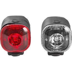 Bisiklet Flaşör Seti - Blınk, Pilli, Siyah Flaşör-Çakar