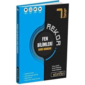 Startfen Yayınları 7. Sınıf Fen Rekor Soru Bankası