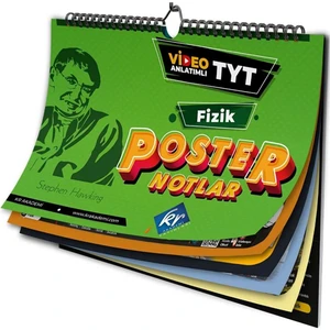 Kr Akademi Yayınları TYT Fizik Poster Notlar