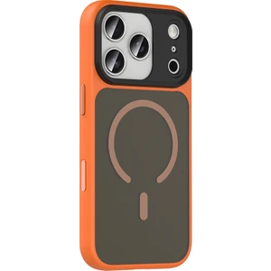 Alan Tech Apple iPhone 17 Pro Kılıf Mat Arka Yüzey Wireless Şarj Özellikli Zore Flet M-Safe Kapak
