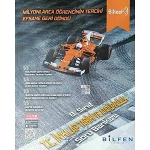 Bilfen Yayınları Biltest 8.sınıf Lgs Inkılap Tarihi Soru Bankası