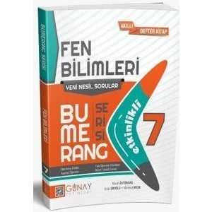 Günay Yayınları Gün&Ay Yayınları 7. Sınıf Bumerang Etkinlikli Fen Bilimleri