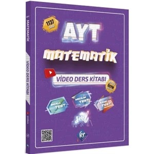 Kr Akademi Yayınları Sml Hoca AYT Matematik Video Ders Kitabı
