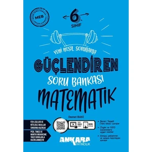 Ankara Yayıncılık 6. Sınıf Matematik Güçlendiren Soru Bankası