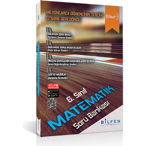 Bilfen Yayınları 6. Sınıf Biltest Matematik Soru Bankası