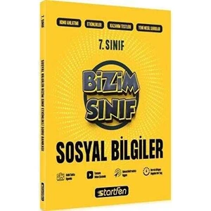 Startfen Yayınları 7. Sınıf Bizim Sınıf Sosyal Bilgiler Etkinlikli Soru Bankası