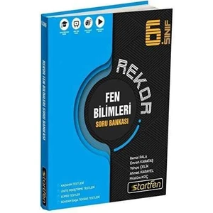 Startfen Yayınları 6. Sınıf Fen Rekor Soru Bankası