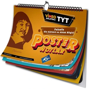 Kr Akademi Yayınları TYT Felsefe ve Din Kültürü Poster Notlar