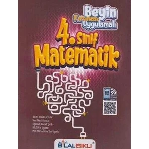 Bilal Işıklı Yayınları 4. Sınıf Matematik Beyin Fırtınası Uygulamalı Soru Bankası